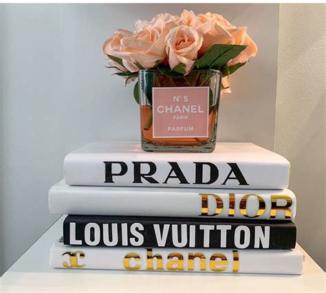 livres chanel deco|chanel books decor.